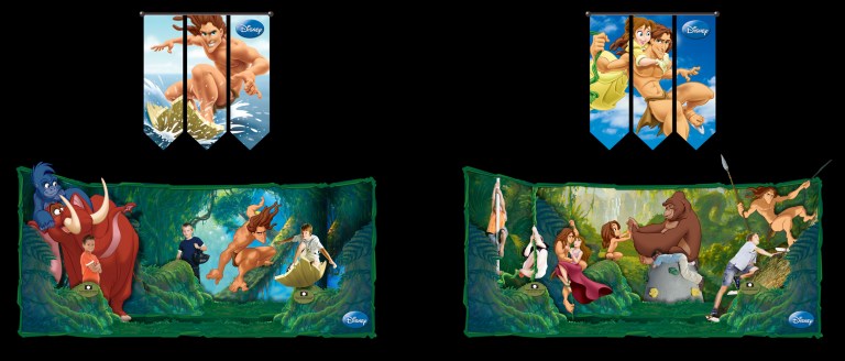 Ambientação_Tarzan Disney